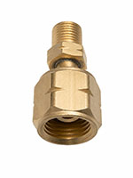 104 -  Male Size A to Female Size B Left Hand (LH) Acetylene Hose Adapter